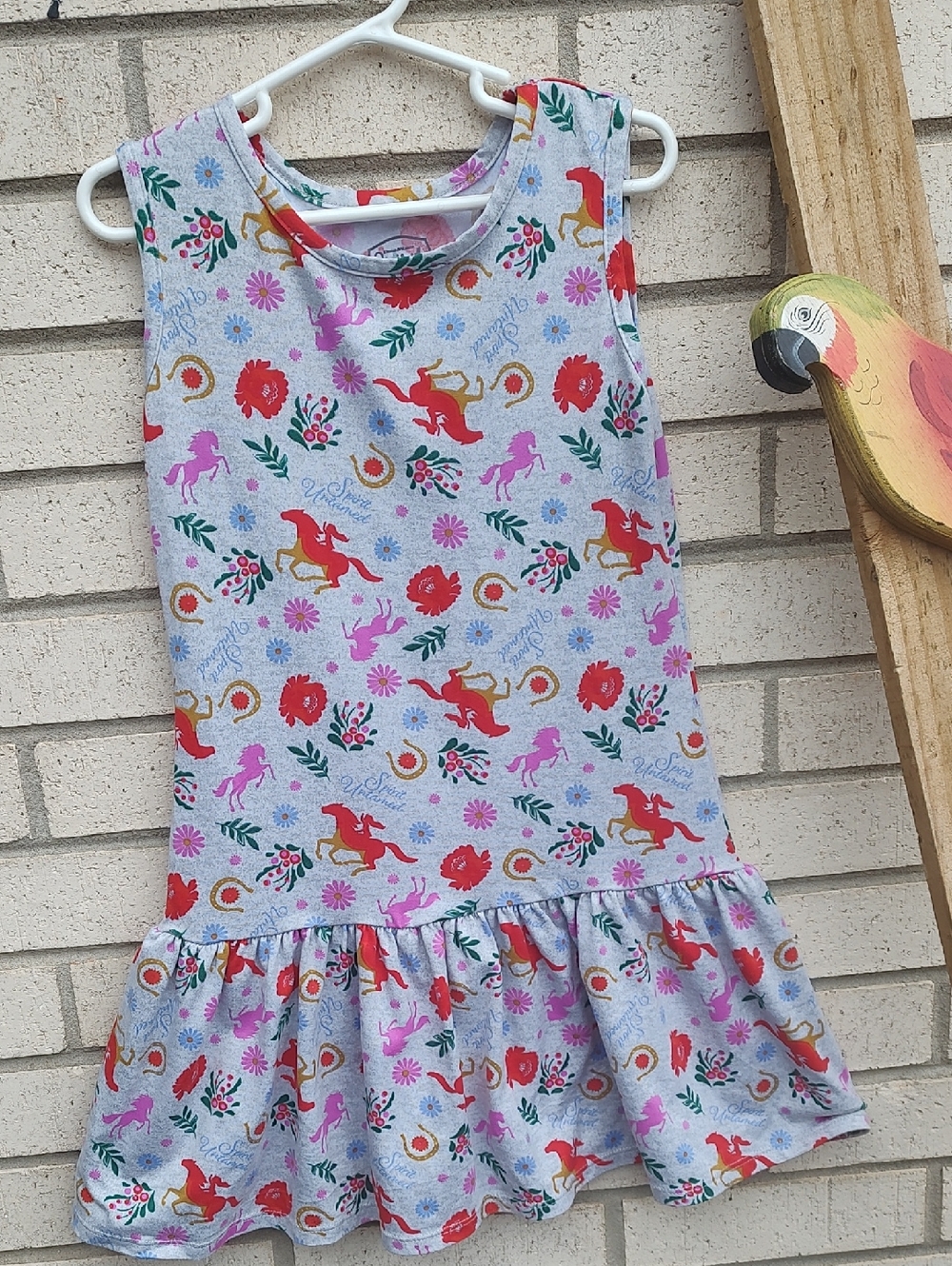 Spirit/ Horse & Floral Dress